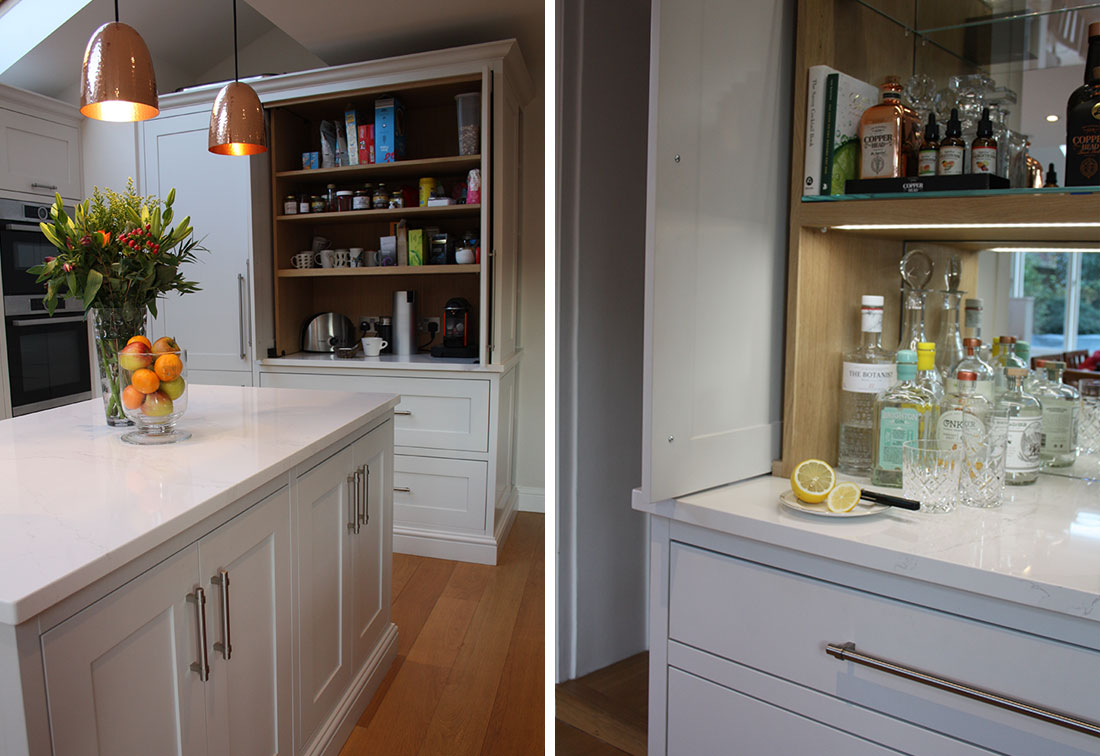 Bespoke interior design of a kitchen in Wandsworth, London by interior designer Suzi Searle